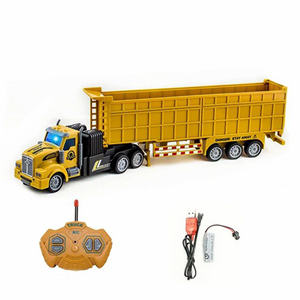 ماشین کنترلی تریلی بارکش Remote Control TRANSPORT TRUCK مقیاس 1:48_اسباب بازی